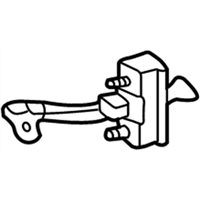 Toyota 68620-48010 Check Assembly, Front Door