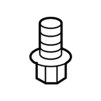 Toyota 90119-A0298 Bolt, With Washer