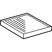 Toyota 87139-07010 Cabin Air Filter - H