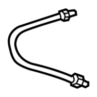 Toyota 90947-02F24 Hose, Flexible
