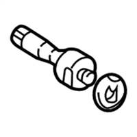Toyota 45503-39075 End Sub-Assembly, Steering