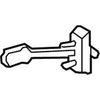 Toyota 68620-0C023 Check Assembly, Front Door