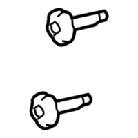 Toyota 64267-0C010-B0 Hook, Package Holder