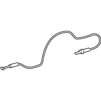 Toyota 77035-06090 Cable Sub-Assembly, Fuel Lid Lock Control