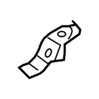 Toyota 53747-47010 Extension, Apron Fender