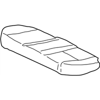 Toyota Genuine 71015-01030 Seat Cushion Frame Toyota Genuine 71015-01030 Seat Cushion Frame