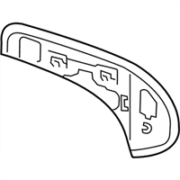 Toyota 87961-0R220 Mirror Outer, Left-Hand