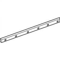 Toyota 68173-0R010 Weatherstrip, Rear Door