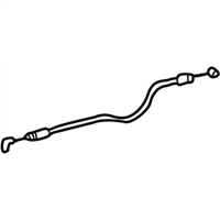 Toyota 69730-48030 Cable Assembly, Rear Door