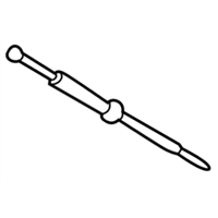 Toyota 86337-17080 Rod Sub-Assembly, With Cable&Pipe