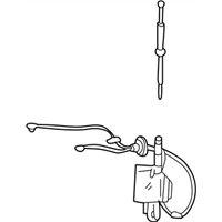 Toyota 86309-17090 Pole Sub-Assembly, Motor