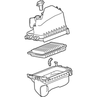 Toyota 17700-0T043 Cleaner Assembly, Air W