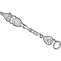 Toyota 43470-49665 Shaft Set, Outboard