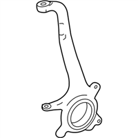 Toyota 43211-60240 Knuckle, Steering, Right