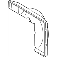 Toyota 16711-62040 Shroud, Fan, NO.1