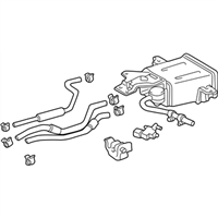Toyota 77740-35482 Canister Assembly, Charcoal
