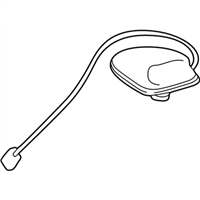 Toyota 86960-0C010 Antenna Assembly, Satellite Radio