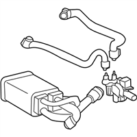 Toyota 77740-47050 Canister Assembly, Charcoal