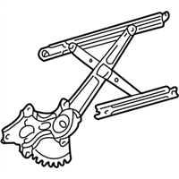Toyota 69802-48030 Regulator Sub-Assembly