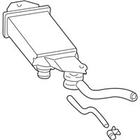 Toyota 77740-52030 Canister Assembly, Charcoal