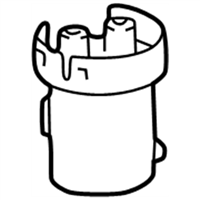 Toyota 23300-23040 Filter Assembly, Fuel In