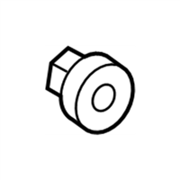Toyota 90080-17236 Nut, Flange
