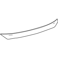 Toyota 76802-0R900 Garnish Sub-Assembly, Back Door