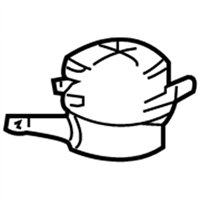 Toyota 41541-35040 Tank, Differential Vacuum