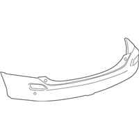 Toyota 52150-0R110 Bumper Assembly, Rear