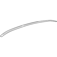 Toyota 75551-0D131 Moulding, Roof Drip