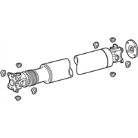 Toyota 37100-0C195 Shaft Assembly, Propeller