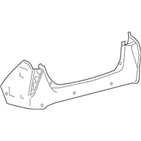 Toyota 52159-47913 Cover, Rear Bumper L/C