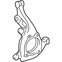 Toyota 43211-42081 Knuckle, Steering, Right