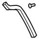 62384-17010 - Toyota Weatherstrip, Roof Side