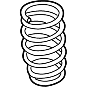 Toyota 48231-60F31 Coil Spring