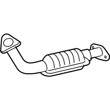 Toyota 17410-0F030 Front Exhaust Pipe Assembly