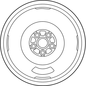 Toyota SU003-04574 Spare Wheel