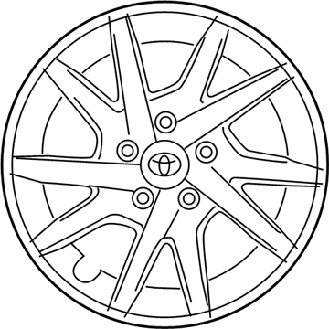 Toyota 42602-47090 Wheel Cover