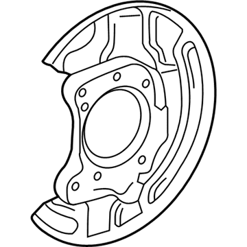 Toyota 46503-28030 Backing Plate