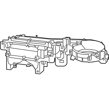 Toyota 88502-04160 Case Assembly