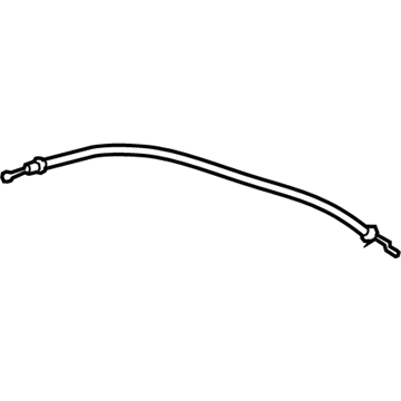 Toyota 69750-12210 Lock Cable
