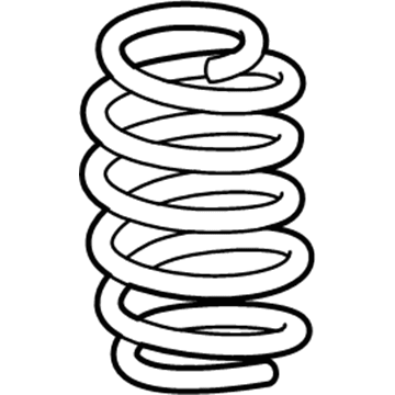 Toyota 48231-12D70 Coil Spring