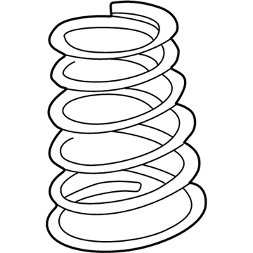 Toyota 48231-02150 Coil Spring