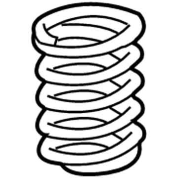 Toyota 48231-35430 Coil Spring