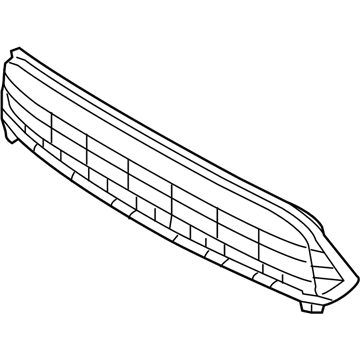 Toyota 53112-0E070 Lower Grille