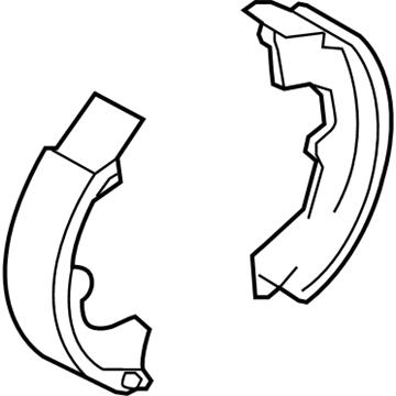 Toyota 04495-02050 Rear Shoes
