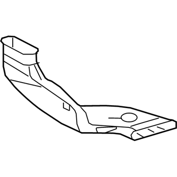 Toyota 87212-04020 Lower Duct