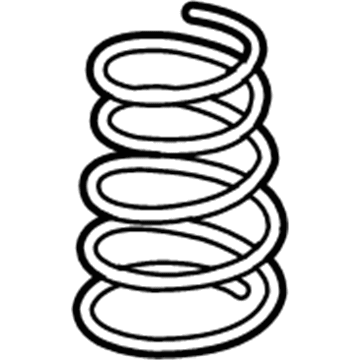Toyota 48231-0T040 Coil Spring