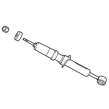 Toyota 48510-09895 Shock Absorber Assembly Front Left