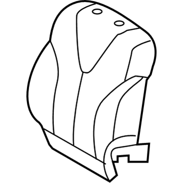 Toyota 71073-33C00-B4 Seat Back Cover